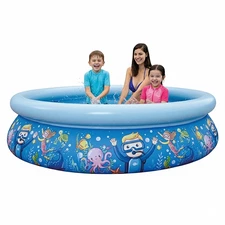 Надувной бассейн Avenli 17788 детский размер 205 х 47 см фото 41