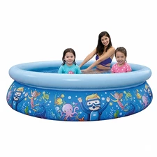 Надувной бассейн Avenli 17788 детский размер 205 х 47 см фото 54