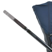 Универсальная коляска El Camino Riviera ME 1183 Black черная 2 в 1 люлька + блок фото 22