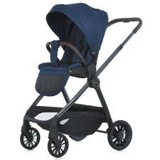 Универсальная коляска El Camino Riviera ME 1183 Vulcan Gray темно-серая 2 в 1 люлька + блок фото 37