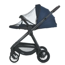 Универсальная коляска El Camino Riviera ME 1183 Vulcan Gray темно-серая 2 в 1 люлька + блок фото 41