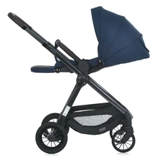 Универсальная коляска El Camino Riviera ME 1183 Vulcan Gray темно-серая 2 в 1 люлька + блок фото 54