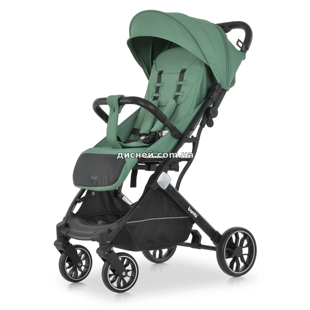 Прогулянкова коляска Bambi Flash M 5727-1 Sea Spray зелена