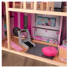 Деревянный кукольный домик MD 1430 с четырьмя этажами фото 71