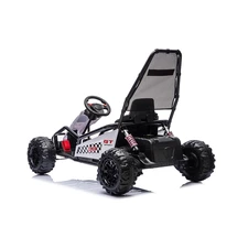 Детский электрокарт M 6374EL-1(24V) белый два мотора по 200W фото 37