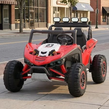 Детский электромобиль M 6373EBLR-3(24V) двухместный багги красный купить
