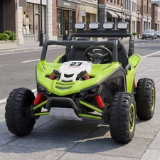Детский электромобиль M 6373EBLR-5(24V) двухместный багги зеленый купить