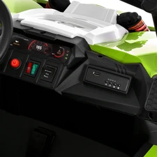 Детский электромобиль M 6373EBLR-5(24V) двухместный багги зеленый фото 71