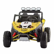 Детский электромобиль M 6373EBLR-6(24V) двухместный багги желтый фото 14