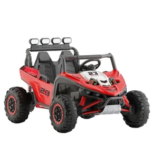 Детский электромобиль M 6373EBLR-6(24V) двухместный багги желтый фото 37