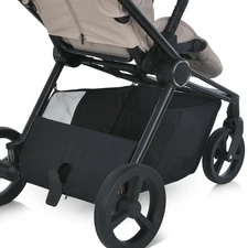 Универсальная коляска 2 в 1 El Camino Persona ME 1091-2 Praline бежевая с серой рамой фото 16