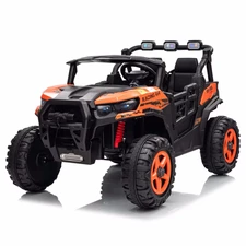 Двухместный детский электромобиль M 6368EBLR-7(24V) багги оранжевый купить