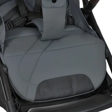 Прогулочная коляска El Camino Amber ME 1227 Magnet Gray темно-серая с полиуретановыми колесами фото 11