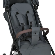 Прогулочная коляска El Camino Amber ME 1227 Magnet Gray темно-серая с полиуретановыми колесами фото 86