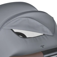 Прогулочная коляска El Camino Amber ME 1227 Owl Gray светло-серая с полиуретановыми колесами фото 16