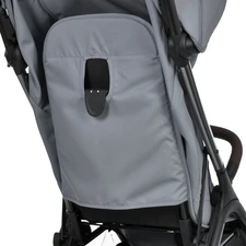 Прогулочная коляска El Camino Amber ME 1227 Owl Gray светло-серая с полиуретановыми колесами фото 86