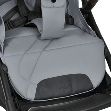Прогулочная коляска El Camino Amber ME 1227 Owl Gray светло-серая с полиуретановыми колесами фото 92