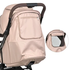 Прогулочная коляска El Camino Amber ME 1227 Nougat Beige бежевая с полиуретановыми колесами фото 54