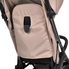 Прогулочная коляска El Camino Amber ME 1227 Nougat Beige бежевая с полиуретановыми колесами фото 86