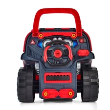 Детский автотренажер 008-978 кабина на колесах с пультом фото 14