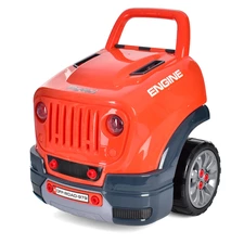 Детский автотренажер 008-979 кабина на колесах с пультом купить