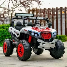 Двухместный детский электромобиль M 6349EBLR-3(24V) красный багги с EVA колесами