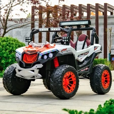 Двухместный детский электромобиль M 6349EBLR-3(24V) красный багги с EVA колесами фото 14