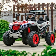 Двухместный детский электромобиль M 6349EBLR-3(24V) красный багги с EVA колесами купить