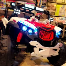 Двухместный детский электромобиль M 6349EBLR-7(24V) оранжевый багги с EVA колесами фото 63