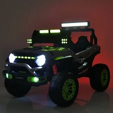 Двухместный детский электромобиль M 6350EBLR-1(24V) белый с мягким сиденьем фото 31