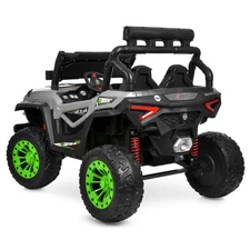 Двухместный детский электромобиль M 6350EBLR-3(24V) красный с мягким сиденьем фото 86