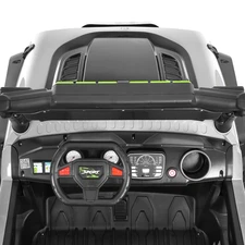 Двухместный детский электромобиль M 6350EBLR-11(24V) серый с мягким сиденьем фото 18