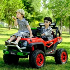 Двухместный детский электромобиль M 6350EBLR-11(24V) серый с мягким сиденьем фото 71