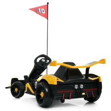 Детский электрокарт M 6147EBLR-1(24V) белый два мотора по 150W фото 37