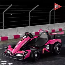 Детский электрокарт M 6147EBLRS-8(24V) розовый автопокраска фото 14