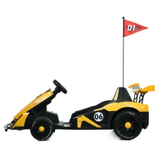 Детский электрокарт M 6147EBLRS-8(24V) розовый автопокраска фото 37