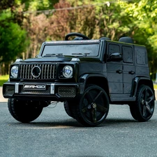 Детский электромобиль M 6343EBLR-2 Mercedes черный четыре мотора фото 14