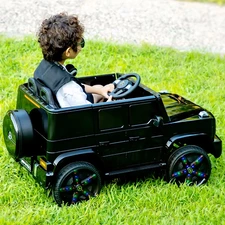 Детский электромобиль M 6343EBLR-2 Mercedes черный четыре мотора фото 86