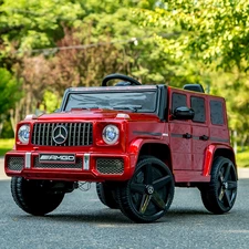Детский электромобиль M 6343EBLRS-3 Mercedes красный в автопокраске