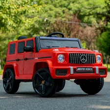 Детский электромобиль M 6343EBLRS-3 Mercedes красный в автопокраске фото 14