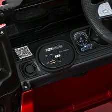 Детский электромобиль M 6343EBLRS-3 Mercedes красный в автопокраске фото 15
