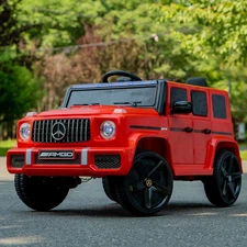 Детский электромобиль M 6343EBLRS-3 Mercedes красный в автопокраске купить