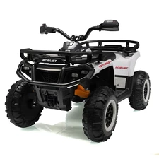 Детский квадроцикл M 6351EBLR-1 белый пульт управления купить