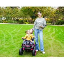 Детский квадроцикл M 6351EBLR-4 синий пульт управления фото 41