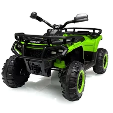 Детский квадроцикл M 6351EBLR-5 зеленый пульт управления