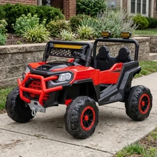 Детский электромобиль M 6324EBLR-3 багги красный с мягким сиденьем