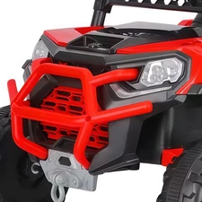 Детский электромобиль M 6324EBLR-4 багги синий с мягким сиденьем фото 14