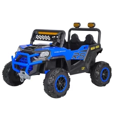 Детский электромобиль M 6324EBLR-4 багги синий с мягким сиденьем купить