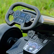 Детский электрокарт M 6311EBLR-6(24V) желтый с мягким сиденьем фото 41