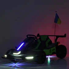 Детский электрокарт M 6311EBLR-6(24V) желтый с мягким сиденьем фото 54